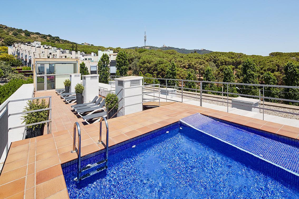 Residencia Universitaria Sarria Apartment Barcelona Luaran gambar